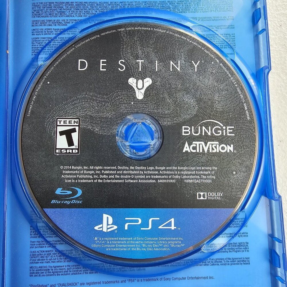 Destiny 1 & Destiny 2 PS4 Game Lot Complete w/ Case & Inserts Bungie Activision - Picture 4 of 6